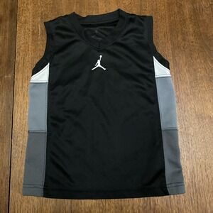 Nike Air‎ Jordan Jumpman Jersey Toddler 4T Black Gray